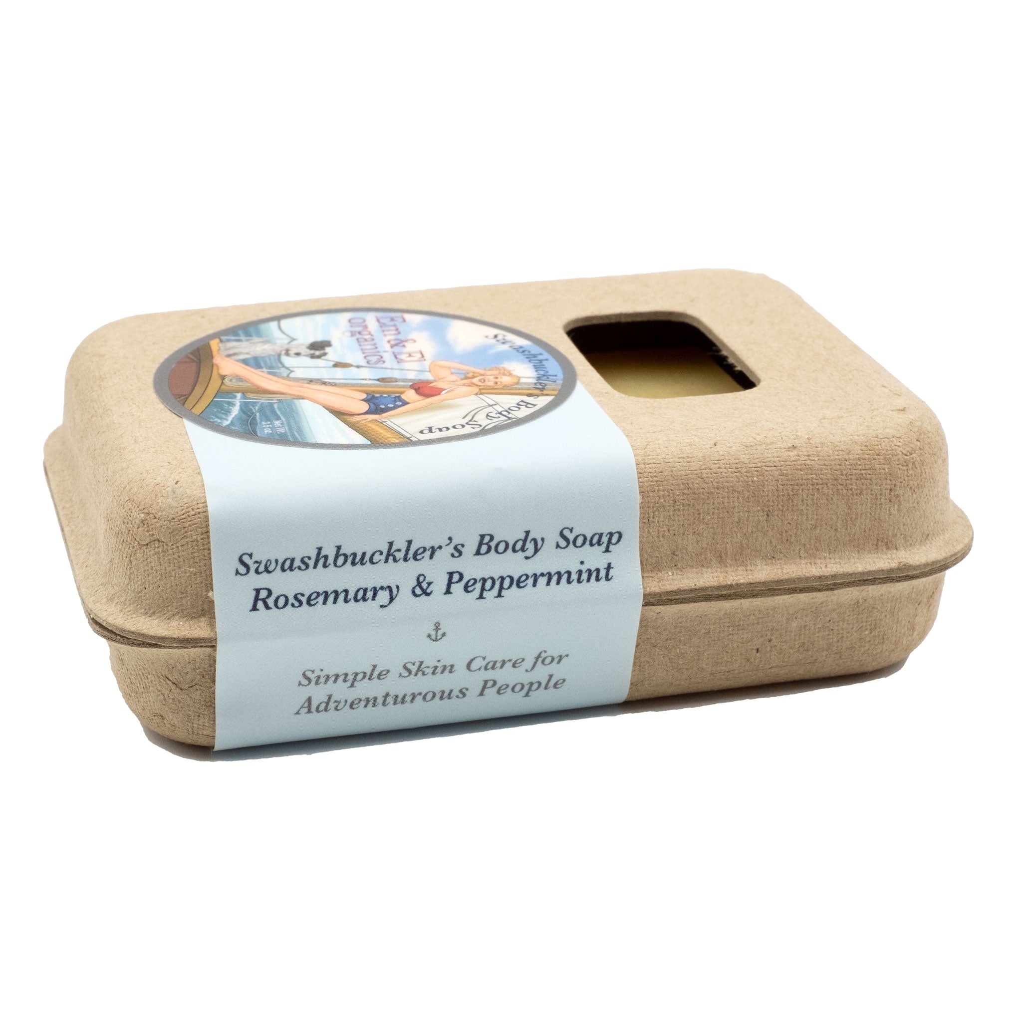 Box of Organic Palm Oil Free Luxurious Body Soap in lavender-cedarwood, rosemary-peppermint, tea tree-lemongrass and unscented